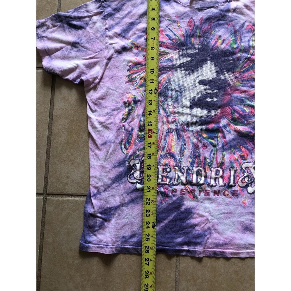 Vintage‎ Jimi Hendrix Experience 1980s Tie Dye Purple… - Gem